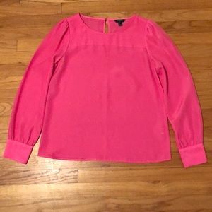 J Crew Pink Top